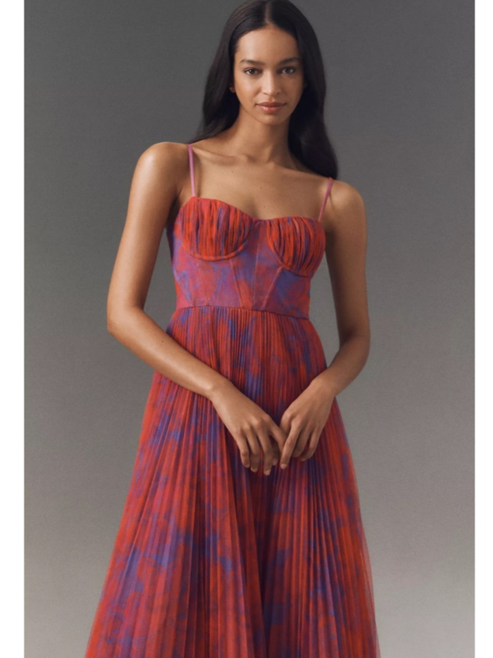 HUTCH Amara Fit and Flare Maxi Dress - Picture 3 of 3